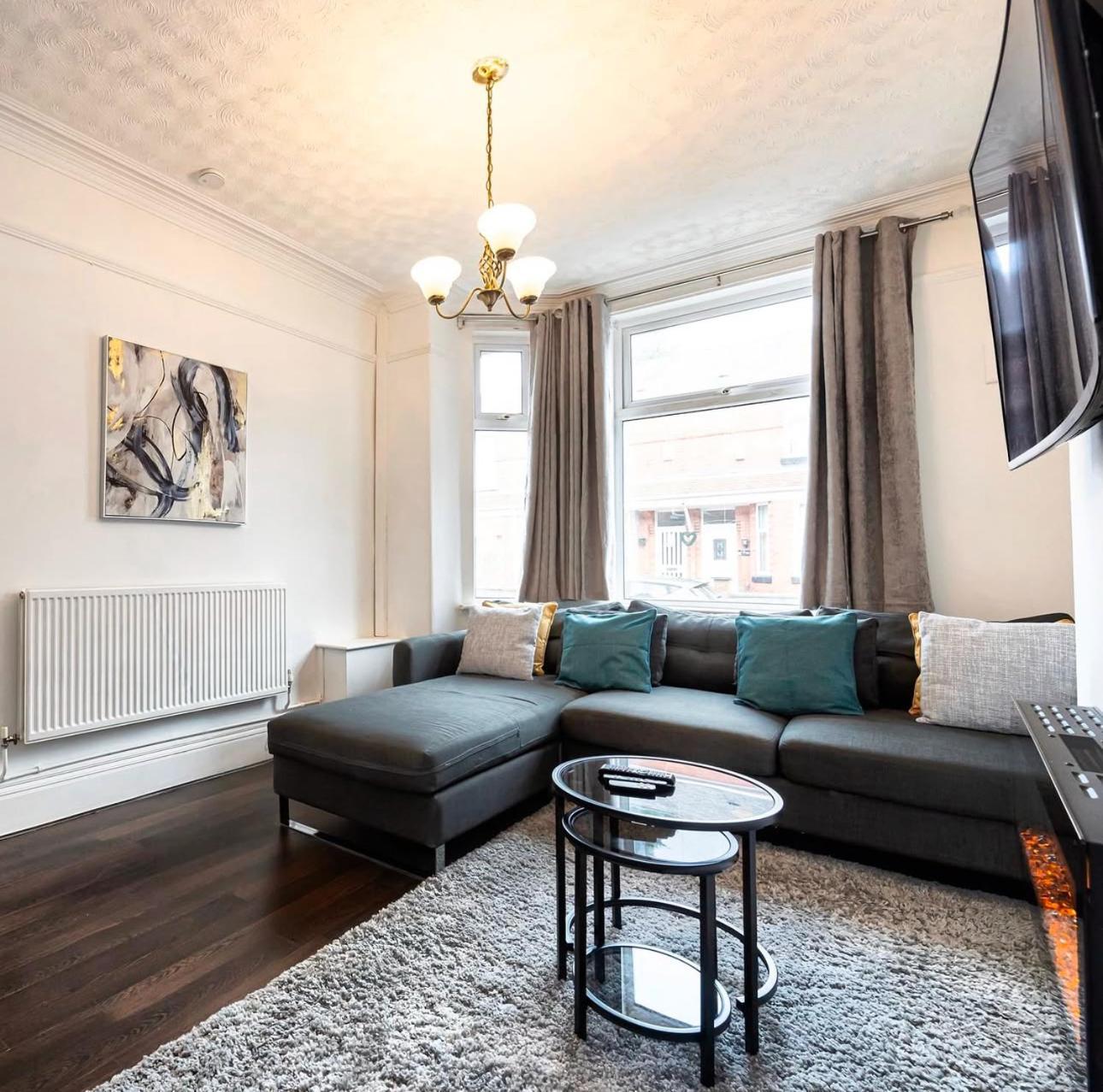 Bright & Modern 3 Bedroom Old Trafford Home Manchester Luaran gambar